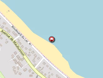 Carte de La Poste à Carcans