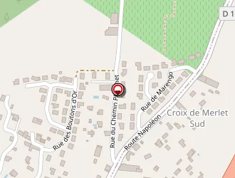 Carte de Bourlon David à Cubnezais