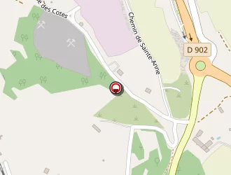 Carte de Colas Rhône Alpes à Polignac