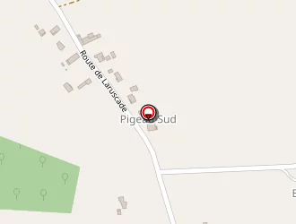 Carte de Massie à Marcenais