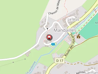 Carte de Adtm à Mandailles-saint-julien