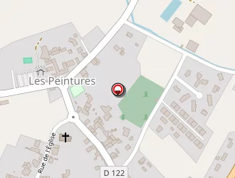 Carte de Agence Postale à Peintures (les)