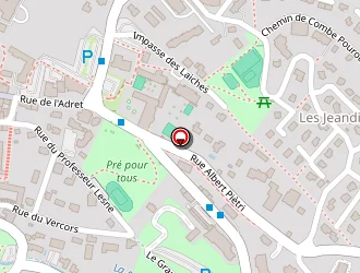 Carte de Commune De Meaux à Villard-de-lans