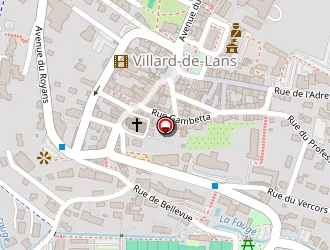 Carte de Le So A Ski à Villard-de-lans