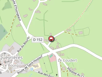 Carte de Bayle Gilbert à Queyrières