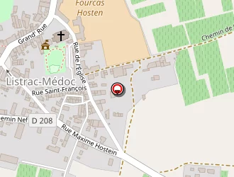 Carte de Scierie Hostein Et Laval à Avensan