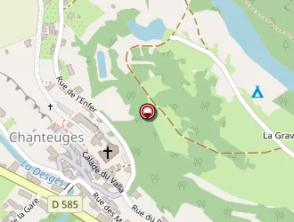 Carte de Boulangerie Soignon à Chanteuges