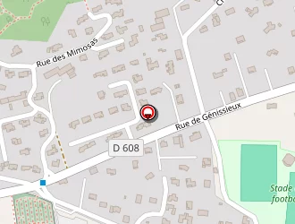 Carte de La Poste à Génissieux