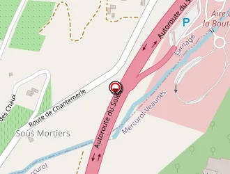 Carte de Dard-ribo à Mercurol