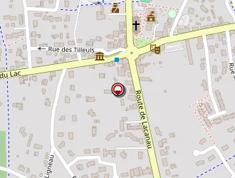 Carte de Société Forestière Du Médoc à Carcans