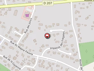 Carte de La Villa Mareotis à Carcans