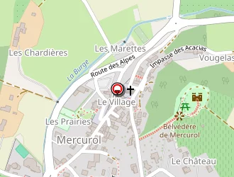 Carte de Cath Ange à Mercurol