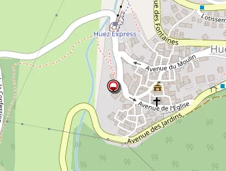 Carte de Maison D'huez à Huez