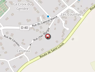 Carte de Stade à Douzillac