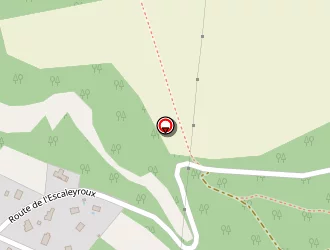 Carte de Chanet à Aubas