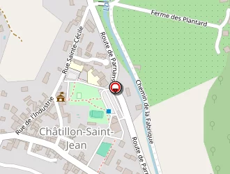 Carte de La Poste à Châtillon-saint-jean