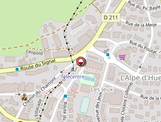 Carte de Altenrose Hotel à Huez