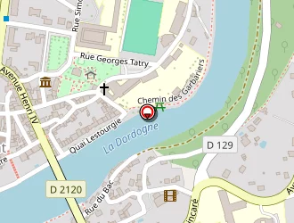 Carte de Auberge Des Gabariers à Argentat