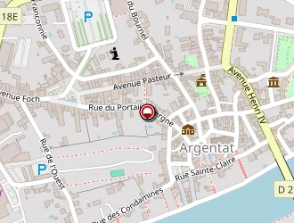 Carte de La Figounette à Argentat