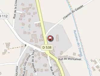 Carte de Institut Sandrine à Peyrins