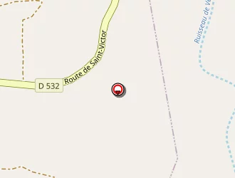 Carte de Palisse Gilbert à Saint-victor