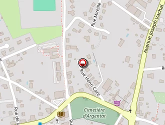 Carte de Garage Du Centre à Argentat