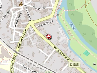 Carte de Trouchon Chantal à Langeac