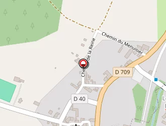 Carte de Menuiserie Chevalier à Beauronne