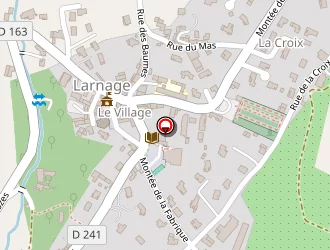 Carte de Le Mazélite à Larnage