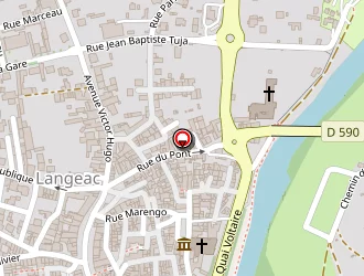 Carte de Hugon Franck à Langeac