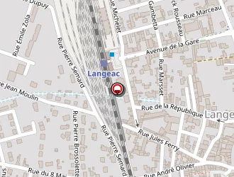 Carte de Ecole Maternelle à Langeac