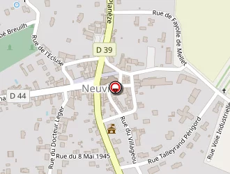 Carte de La Pomme Dorée à Neuvic