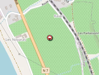 Carte de Pizza 7 à Gervans