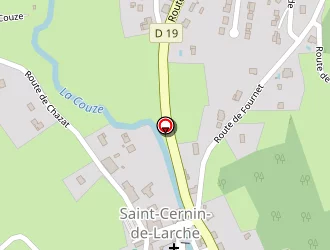 Carte de Ecole à Saint-cernin-de-larche