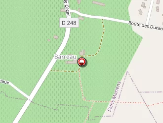 Carte de Espace Moto Verte à Saint-mariens