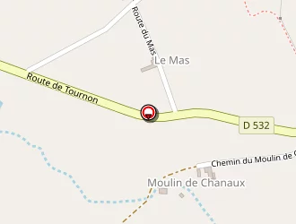 Carte de Camping Chantelermuze à Saint-victor