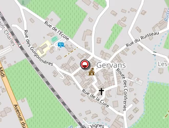 Carte de Trouillet Thierry à Gervans