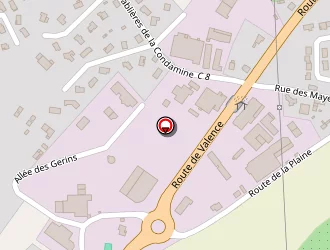 Carte de Barthélémy à Saint-romans