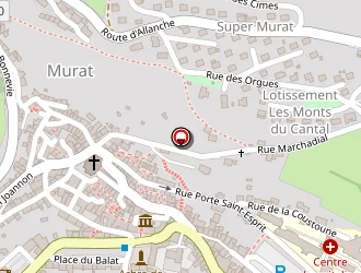 Carte de Cantal Taxis à Murat