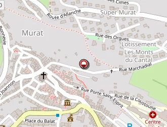 Carte de Marybottin à Murat