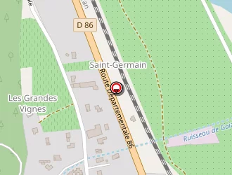 Carte de Lojmat (location Julien Matériel) à Vion