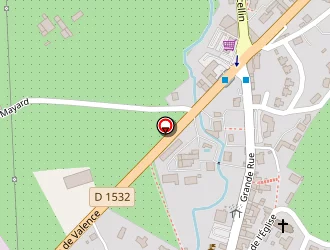 Carte de Ssiad Admr Du Royans à Saint-romans