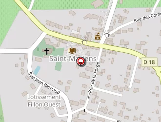 Carte de Esnault Johnny à Saint-mariens