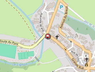 Carte de Moulin Dominique à Tence