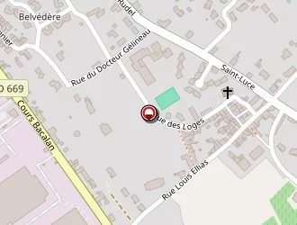 Carte de Citroen Bodet-roblins à Blaye