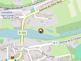 Carte de Ecole Maternelle à Lavoûte-sur-loire