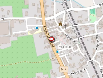 Carte de Lays Frères à Érôme