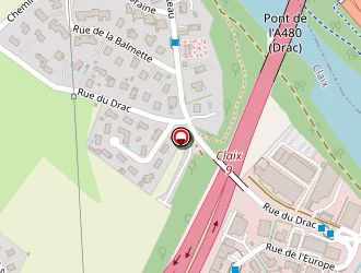 Carte de Espace 4 Maintenance à Claix