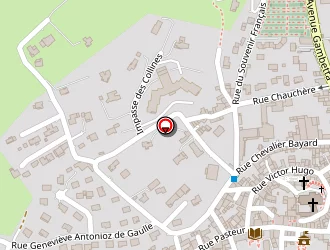 Carte de Office De Tourisme à Saint-donat-sur-l'herbasse