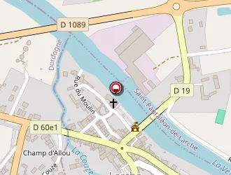 Carte de Justino Antonio à Larche